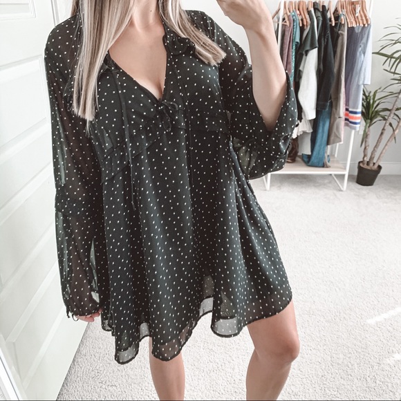 For Love And Lemons Dresses & Skirts - For Love & Lemons Truffles A-Line Mini Dress Black